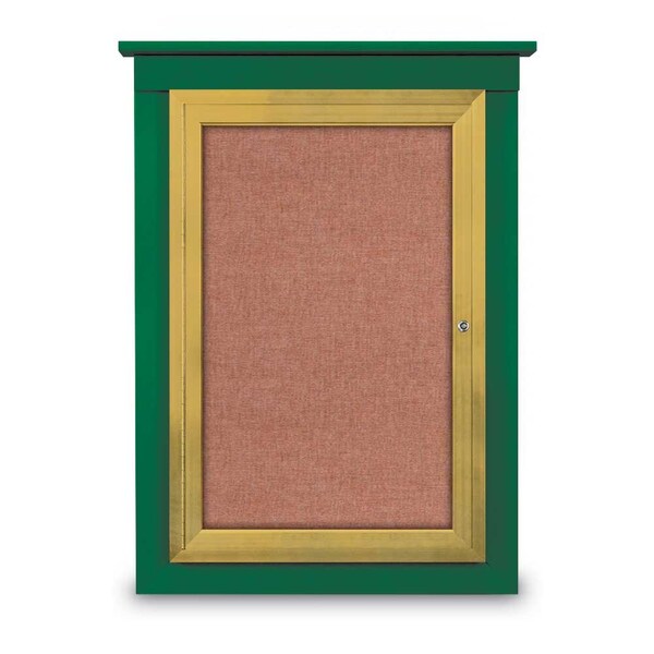 Sliding Glass Enclosed Letterboard, 96"x4